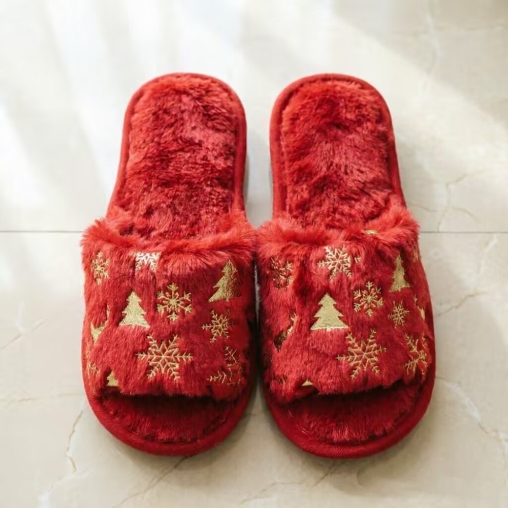 Open-Toe Christmas Tree Slippe - Shoe Tree recension och pris