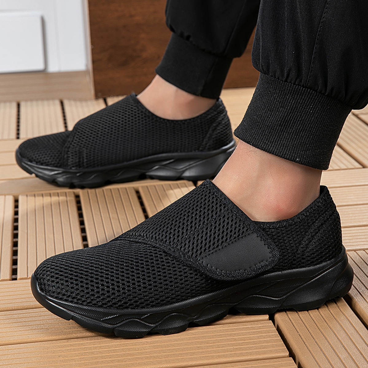 New Men Breathable Mesh Walkin - Sneaker Box recension och pris