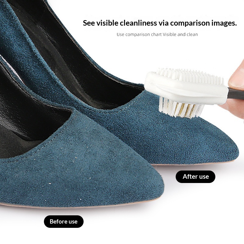 1/2pcs 3 Side Cleaning Conveni - Shoe Cleaning Brush recension och pris