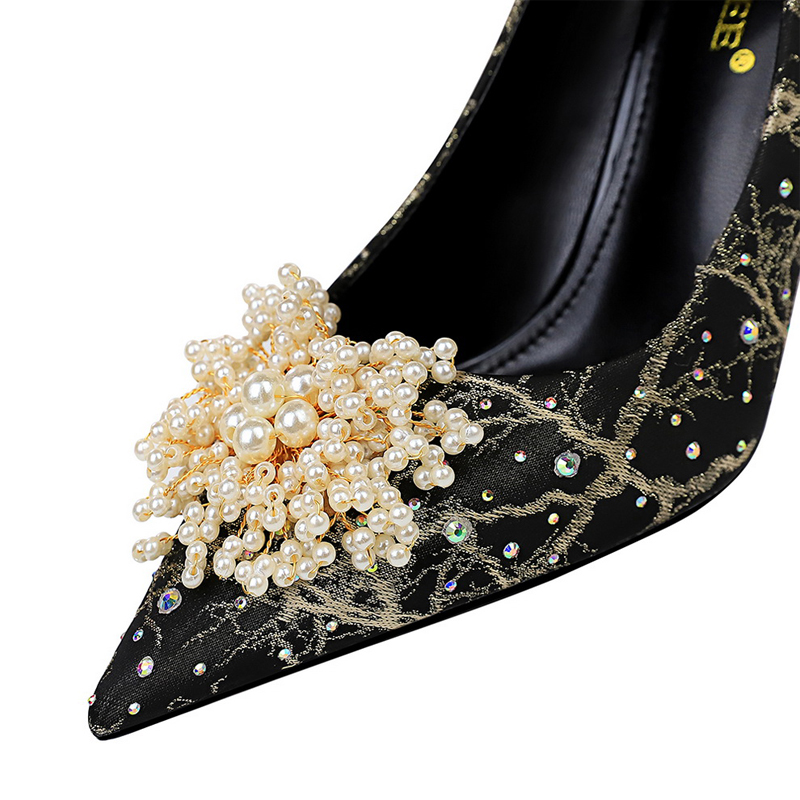 BIGTREE Shoes Pearl Flowers Wo - Shoe Tree recension och pris