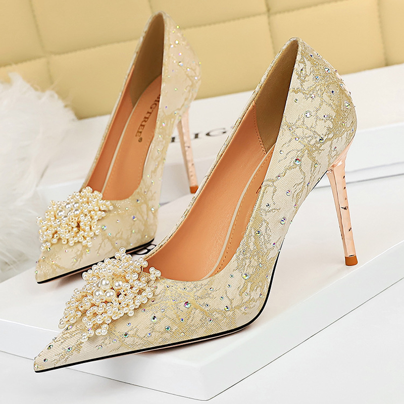 BIGTREE Shoes Pearl Flowers Wo - Shoe Tree recension och pris