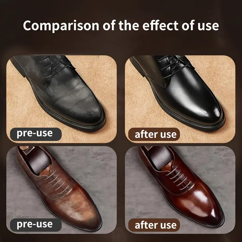 Ifubo Instant Shine Shoe Wax S - Leather Shoe Polish recension och pris
