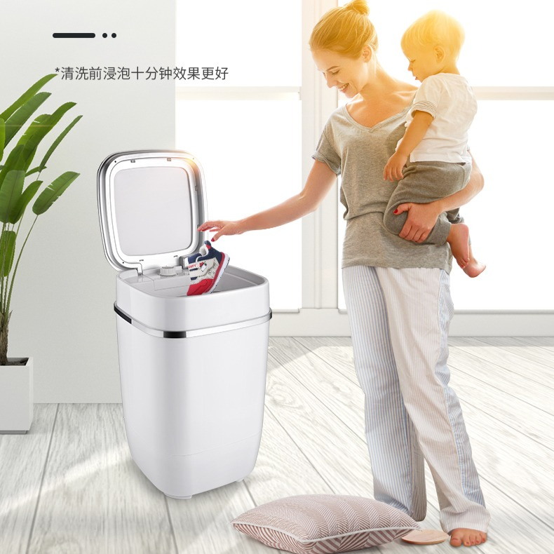 Mini Semi-Automatic Shoe Clean - Shoe Brush recension och pris