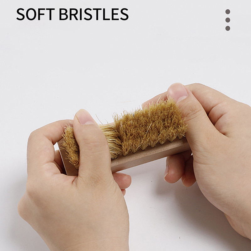 Useful Wood Handle Shoe Brush  - Shoe Cleaning Brush recension och pris