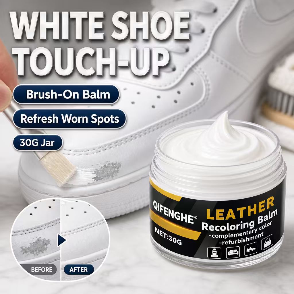 Easy White Shoe Touch-Up Balm  - Shoe Brush recension och pris
